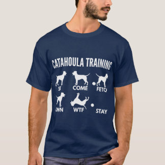 Catahoula Leopard Dograining Catahoula Curricks re T Shirt