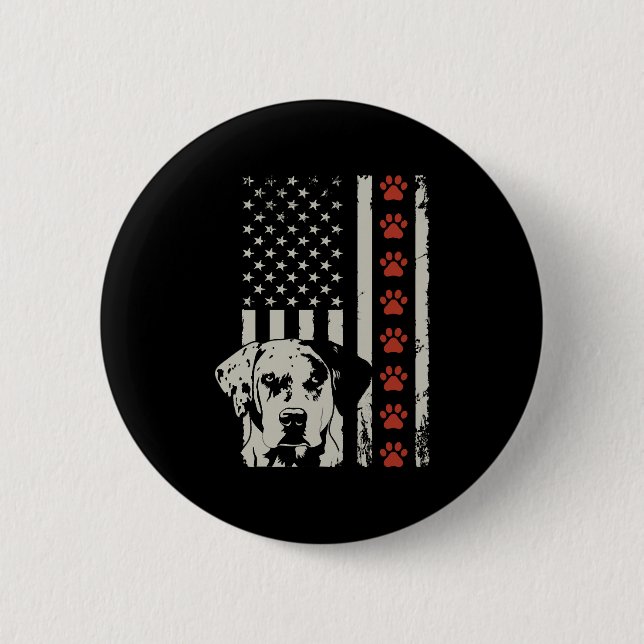 Catahoula Leopard Hund American Native Hund US Fla Knapp (Framsida)
