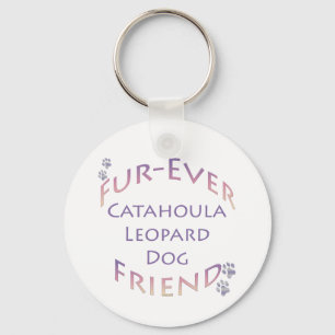 Catahoula Leopard Hund Furever Nyckelring
