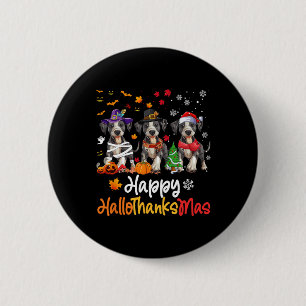 Catahoula Leopard Hund Halloween jul Hallotha Knapp