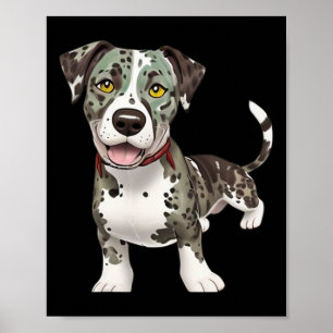 Catahoula Leopard Hund Hund aveln Graphic Poster