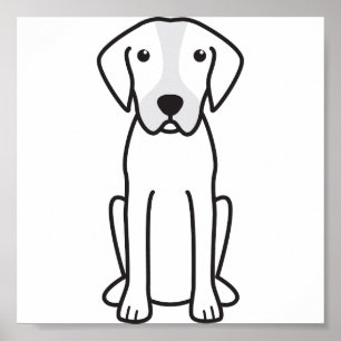 Catahoula Leopard Hund Poster