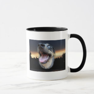 Catahoula Leopard Hund Sunset Mugg