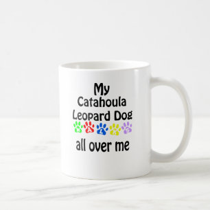 Catahoula Leopard Hund Walks Design Kaffemugg