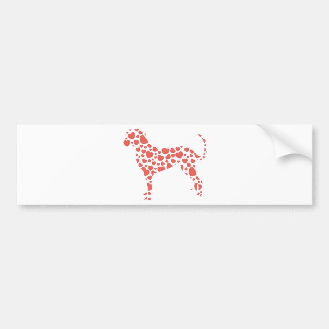 Catahoula Leopardhund Bildekal (Framsidan)