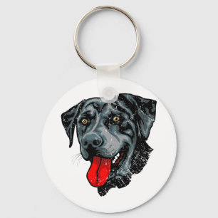 Catahoula Leopardhund Nyckelring