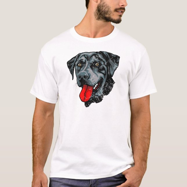 Catahoula Leopardhund Tee Shirt (Framsida)
