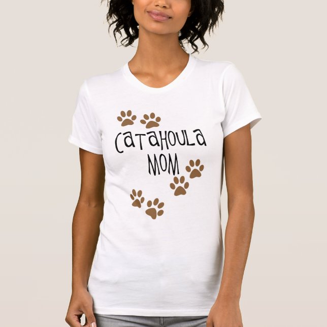 Catahoula mamma tee shirt (Framsida)