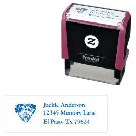 CATAHOULA | Namn och Returadress Självfärgande Stämpel