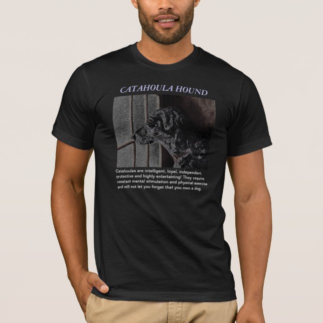 Catahoulas hundar tee (Framsida)