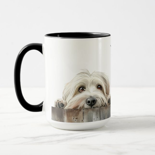 Catalan Sheepdog Mugg (Vänster)