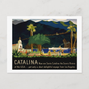 Catalina av Otis Shepard, c. 1935 Vykort