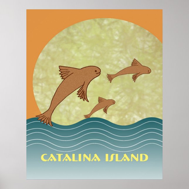 Catalina Fflygande fisk Poster (Framsidan)