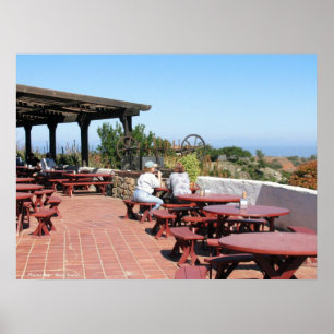Catalina flygplatsCafe Poster