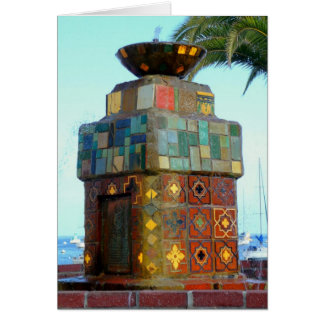 Catalina fontän hälsningskort