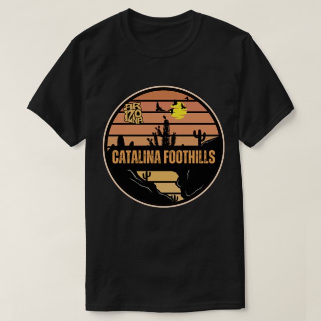 Catalina Foothills, Arizona T Shirt (Design framsida)