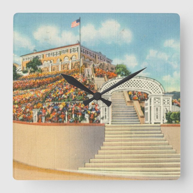 Catalina Fyrkantig Klocka (Framsida)