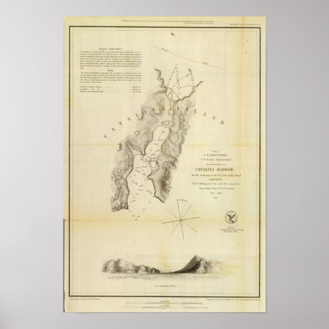 Catalina Harbor Poster (Framsidan)