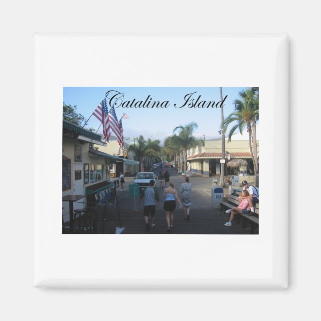 Catalina Island 6 Magnet (Framsidan)