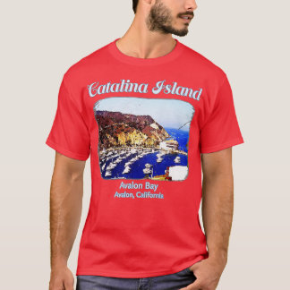 Catalina Island Avalon Bay California strand t Shirt
