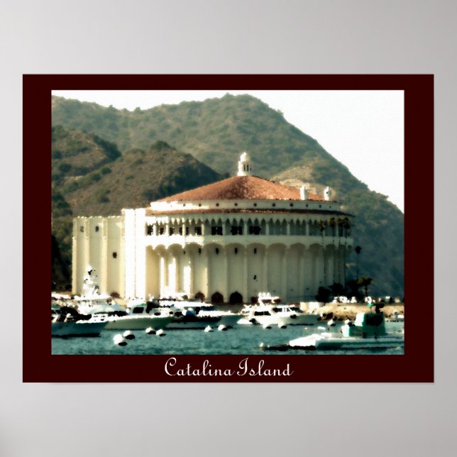 Catalina Island Casino Poster (Framsidan)