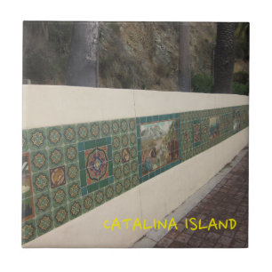 CATALINA ISLAND CERAMIC TILE CASINO STROLL KAKELPLATTA
