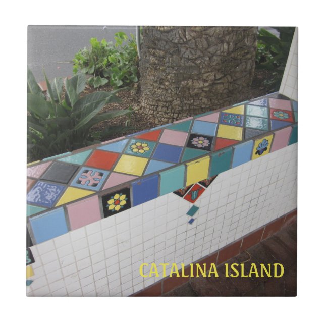 CATALINA ISLAND CERAMIC TILE CATALINA CORRIDOR KAKELPLATTA (Framsidan)