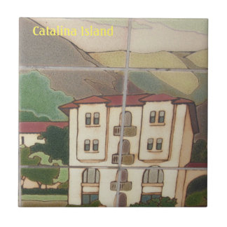 CATALINA ISLAND CERAMIC TILE FAVORITE STÄLLE KAKELPLATTA