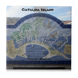 CATALINA ISLAND CERAMIC TILE KAKELPLATTA