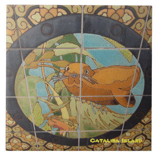CATALINA ISLAND CERAMIC TILE KAKELPLATTA