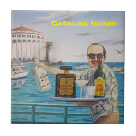 CATALINA ISLAND CERAMIC TILE KAKELPLATTA