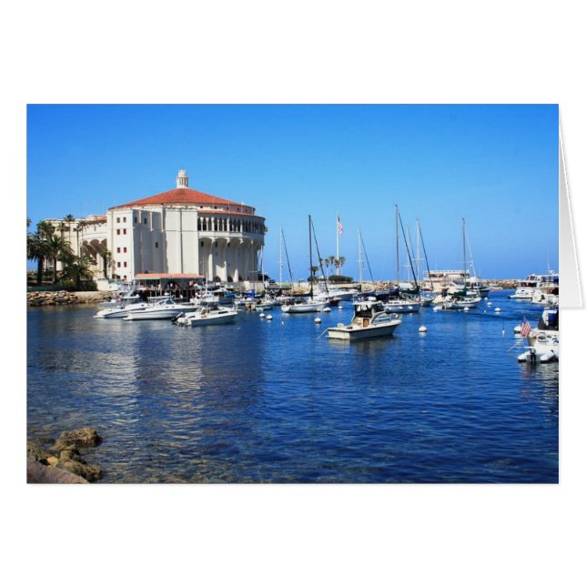 Catalina Island Hälsningskort (Framsidan Horizontal)