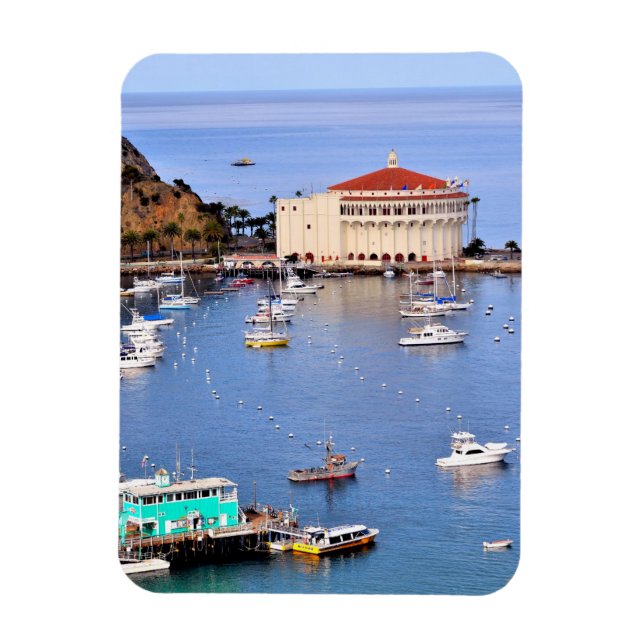 Catalina Island Magnet (Vertikal)