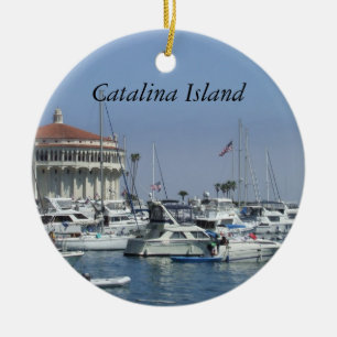 Catalina Island-ornament Julgransprydnad Keramik