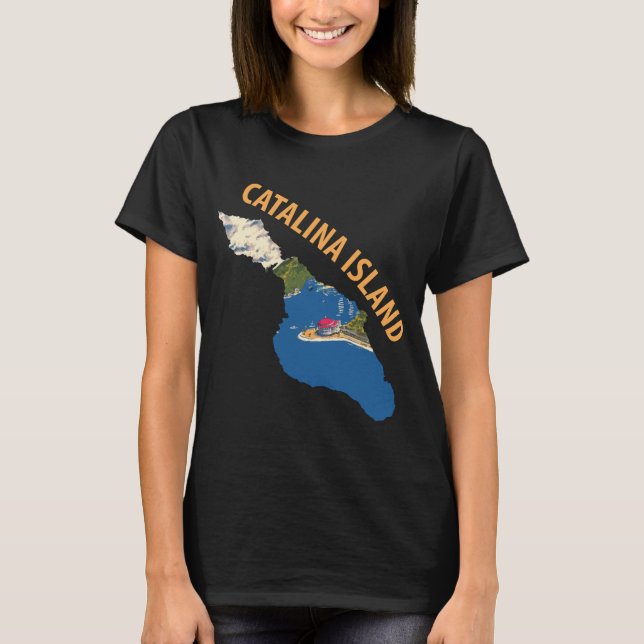 Catalina Island T Shirt (Framsida)