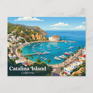 Catalina Island USA Vykort