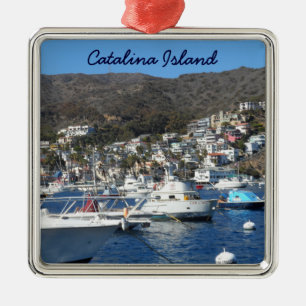 Catalina, Kalifornien Julgransprydnad Metall