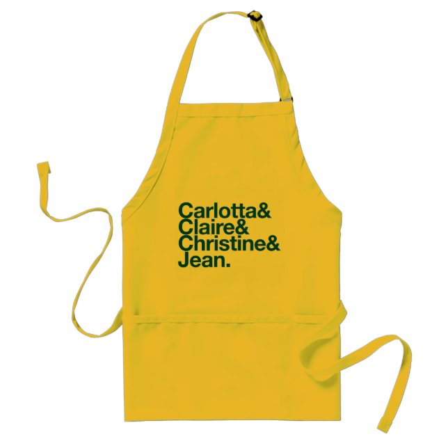Catalina Nuns Namn Apron Förkläde (Framsidan)