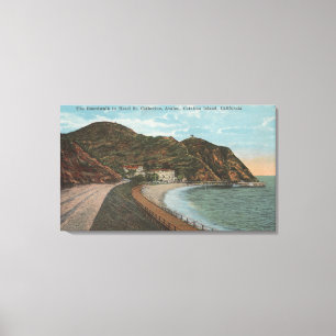 Catalina ö, CA - hotellSt. Catherine Canvastryck