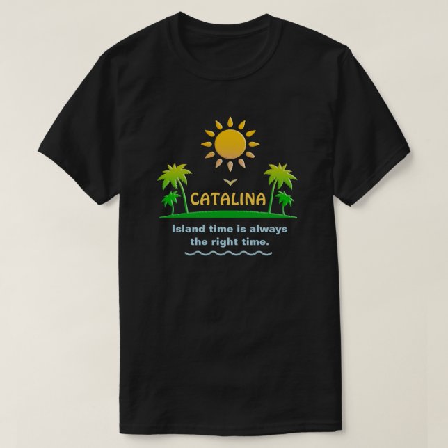 Catalina ö, CA Tee Shirt (Design framsida)