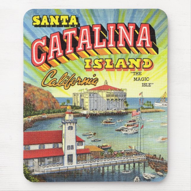 Catalina ö Mousepad Musmatta (Framsidan)