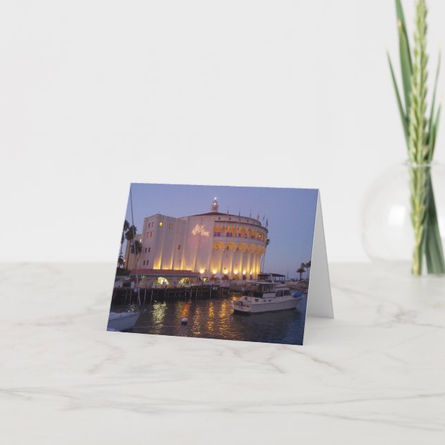 Catalina ö Notecard Kort (Framsida)