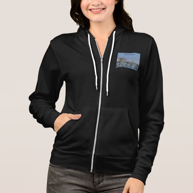 Catalina öKalifornien kvinna Hoodie Tee (Framsida)