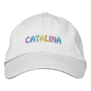 CATALINA-sockel Broderad Keps