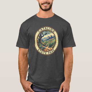 Catalina State Park Arizona Travel Art Badge Overs T Shirt