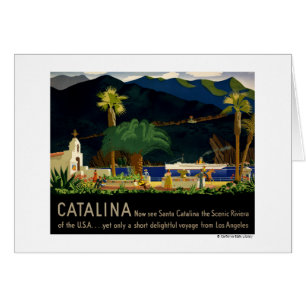 Catalina vid otisen Shepard, C. 1935. Hälsningskort