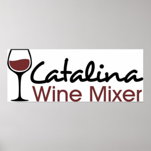 Catalina Vin Mixer Poster