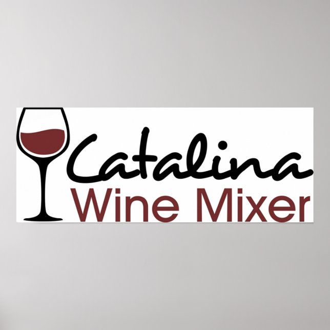 Catalina Vin Mixer Poster (Framsidan)