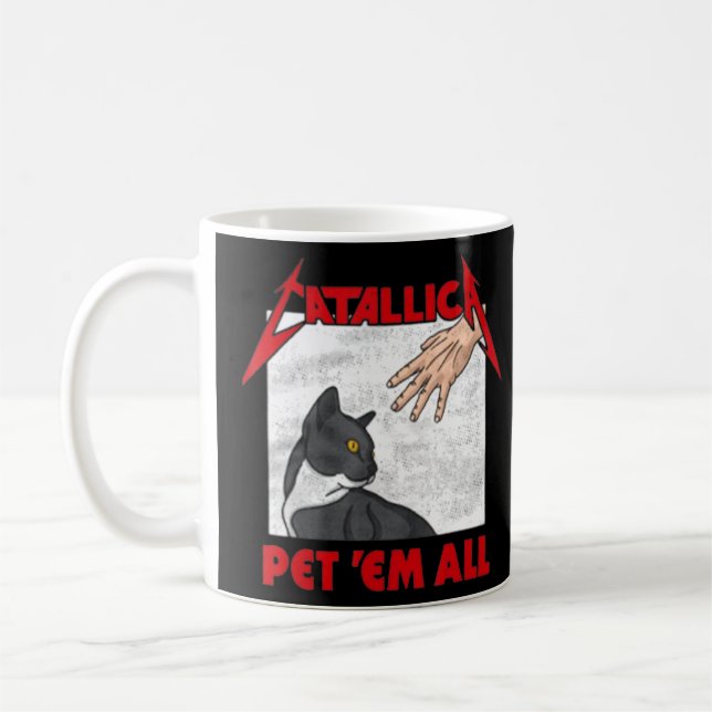 Catallica Pet Em All Kaffemugg (Vänster)