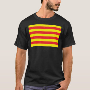 Catalonia flaggaT-tröja Tee Shirt